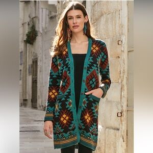 Peruvian Connection Soraya Cardigan - New!